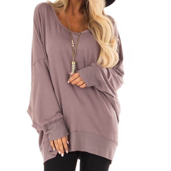 Midnight Long Batwing Sleeve Top - Picture 4 of 8